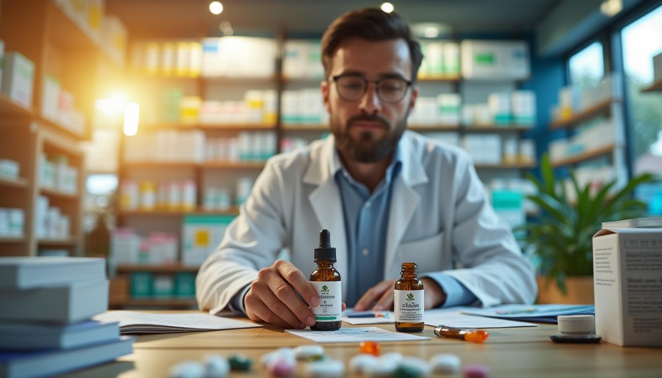 Illustration: Définition du CBD et distinctions réglementaires dans le code de la santé