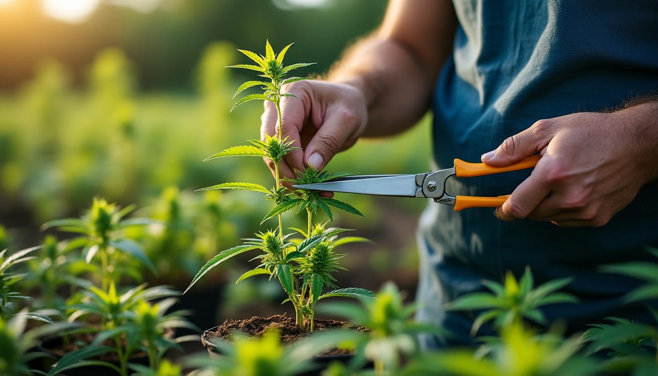 Illustration: Pourquoi et quand tailler du CBD ?