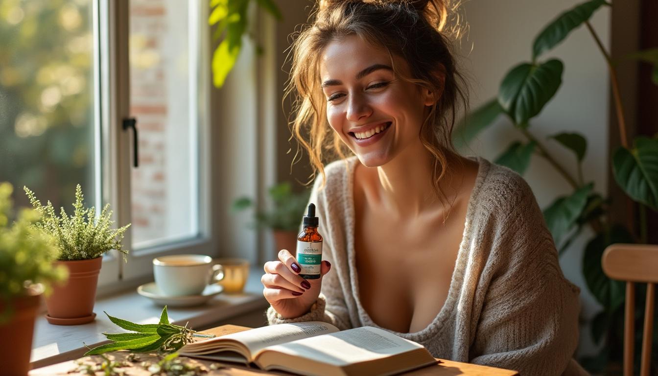 Illustration: Les bienfaits potentiels du traitement naturel au CBD