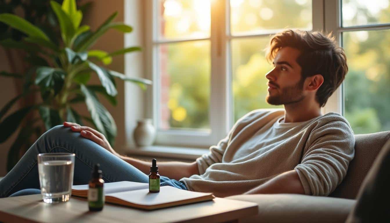 Illustration: Les effets de l’huile de CBD sur le corps et l’esprit