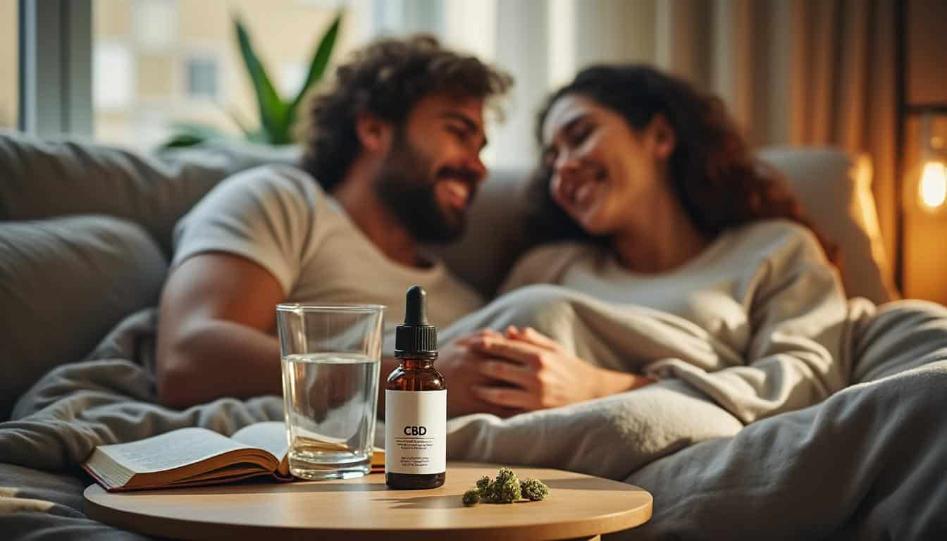 Illustration: Comment l’huile de CBD agit sur l’éjaculation précoce et la performance au lit