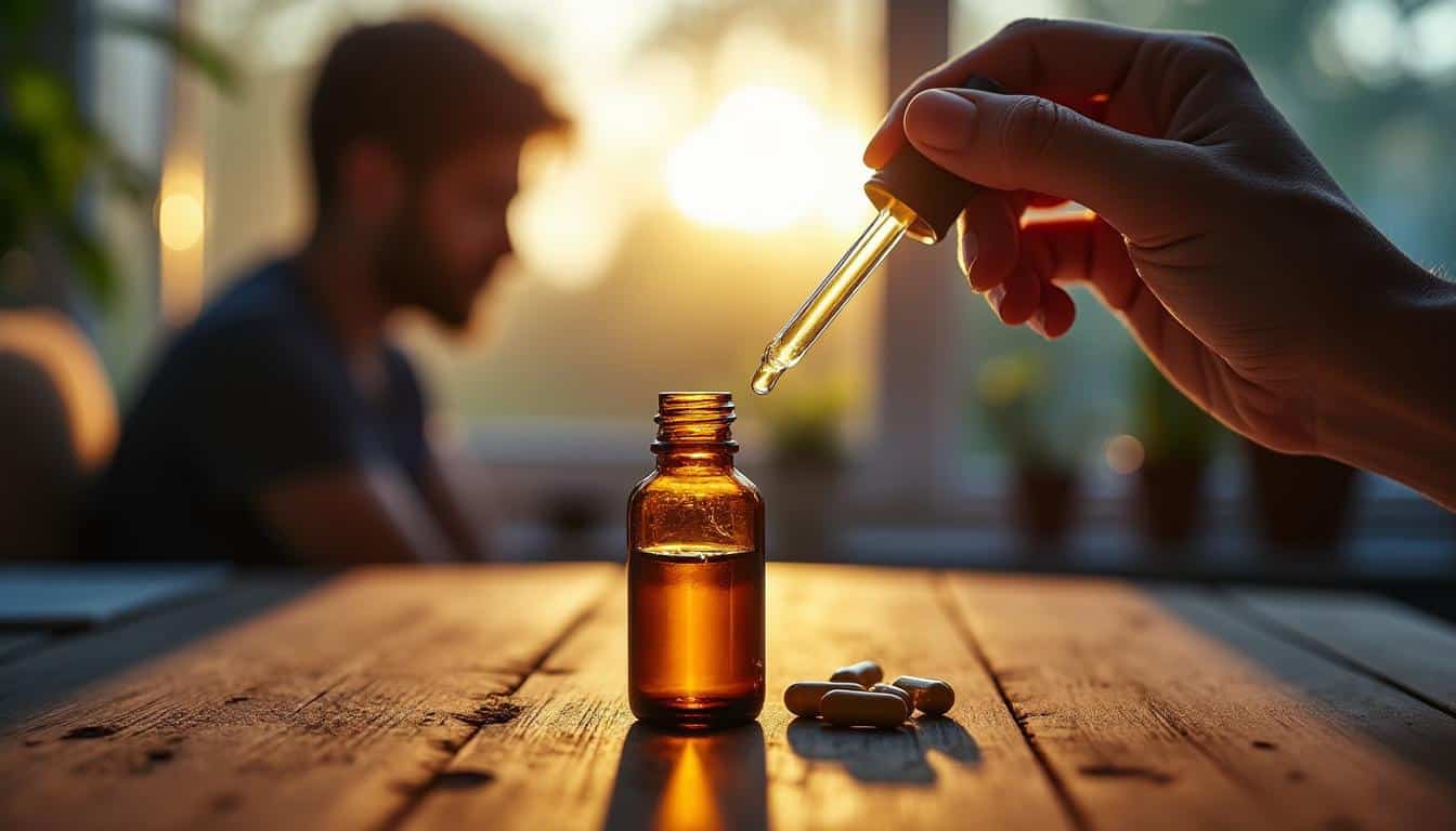 Illustration: Effets biologiques de l’huile de CBD sur l’organisme et la santé