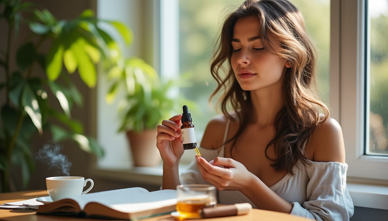 Illustration: Les bienfaits potentiels de l’huile de CBD à 30 %