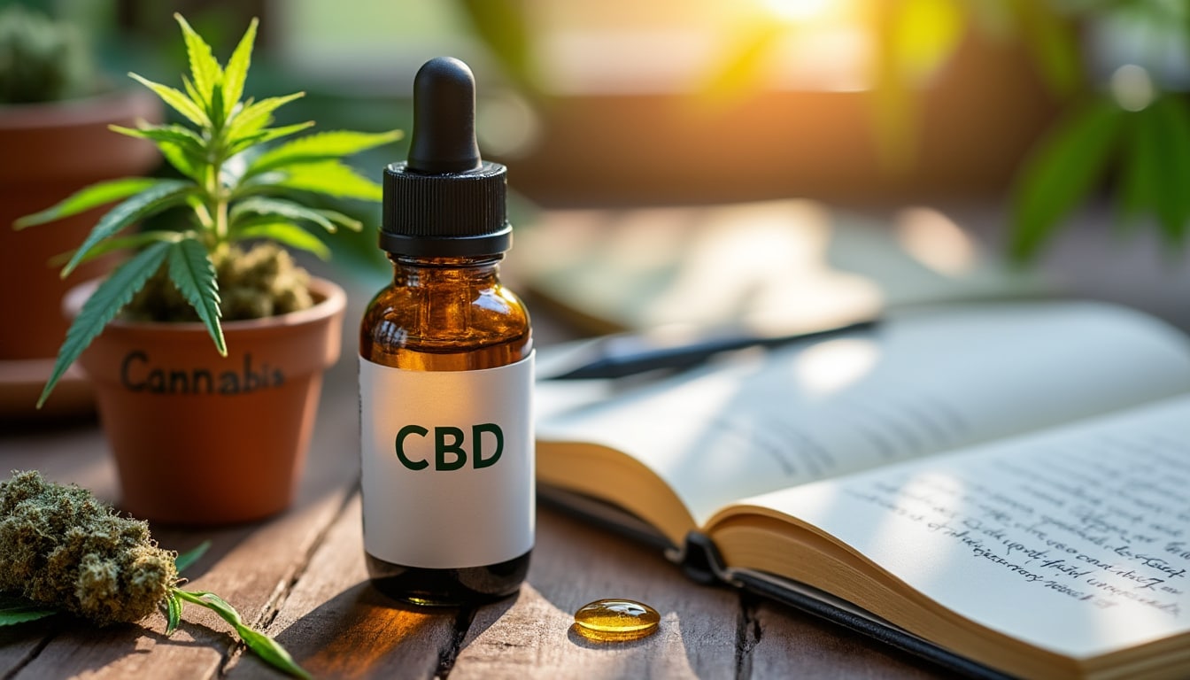 Illustration: Définition de l’huile de CBD et différences avec le cannabis