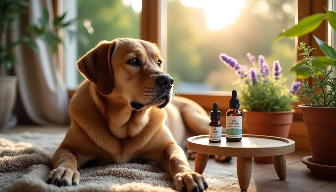 Illustration: Définition et origines de l’huile de CBD pour chien