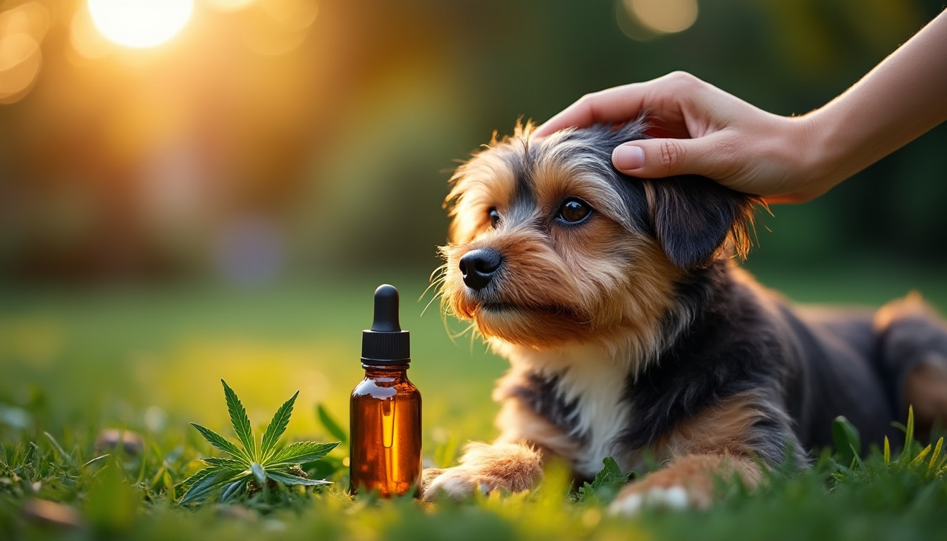 Huile de CBD pour chien : bienfaits, conseils et sécurité