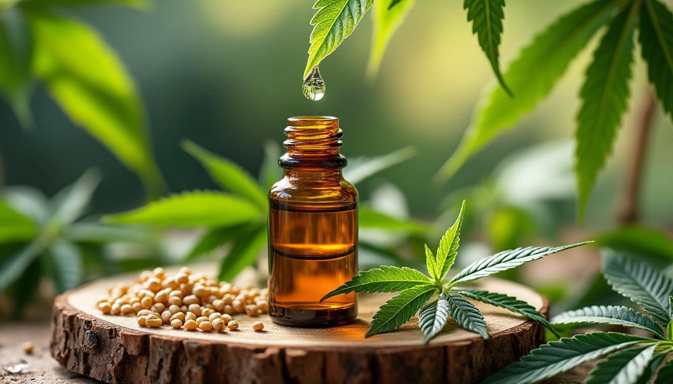 Illustration: Découvrir l’huile de CBD : origine, composition et spécificités