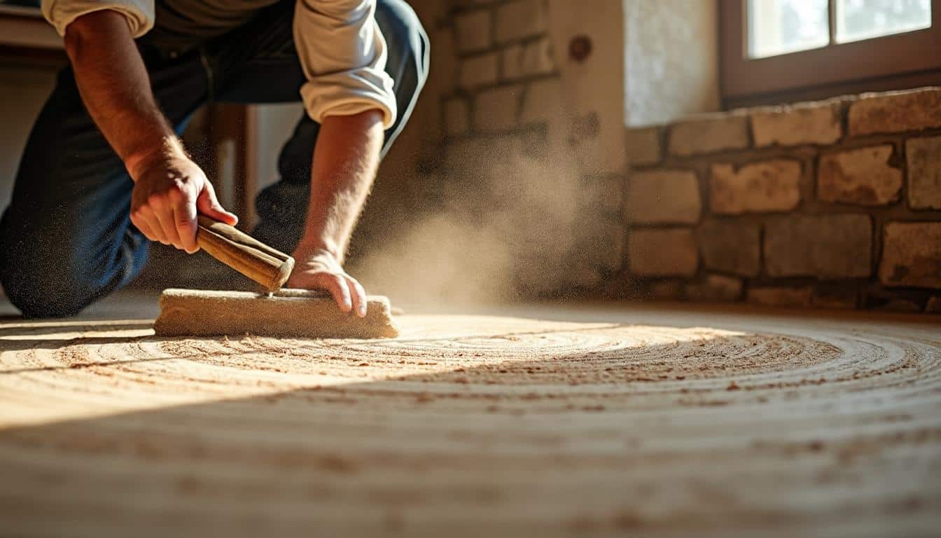 Illustration: Pourquoi choisir une dalle en chaux-chanvre sur terre battue ? Avantages et propriétés