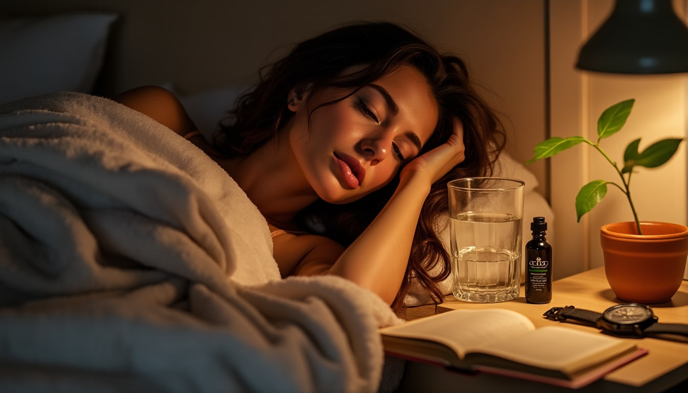 Illustration: Les effets de l’huile de CBD sur le sommeil et l’endormissement