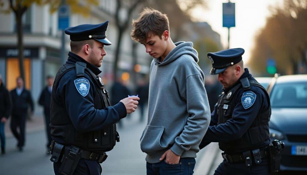 Contrôle de la police du CBD chez les mineurs : sanctions et droits