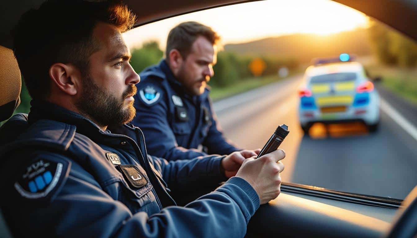 Illustration: Comprendre le contrôle de police autour du CBD lors des trajets en voiture