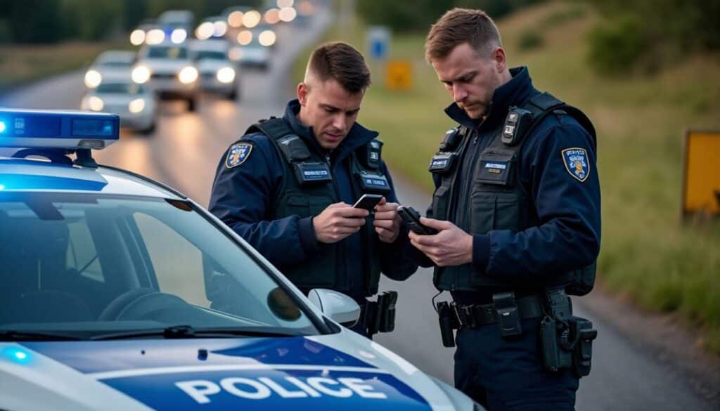 Contrôle de police sur la résine : identification et difficultés clés